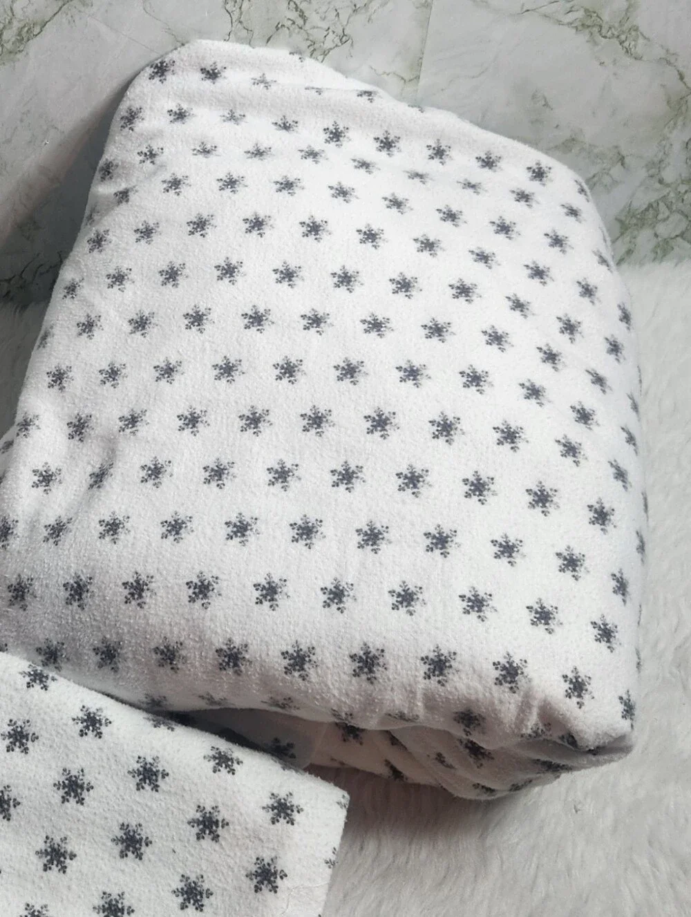 Cuddl Duds Full Size Flannel Sheet Set